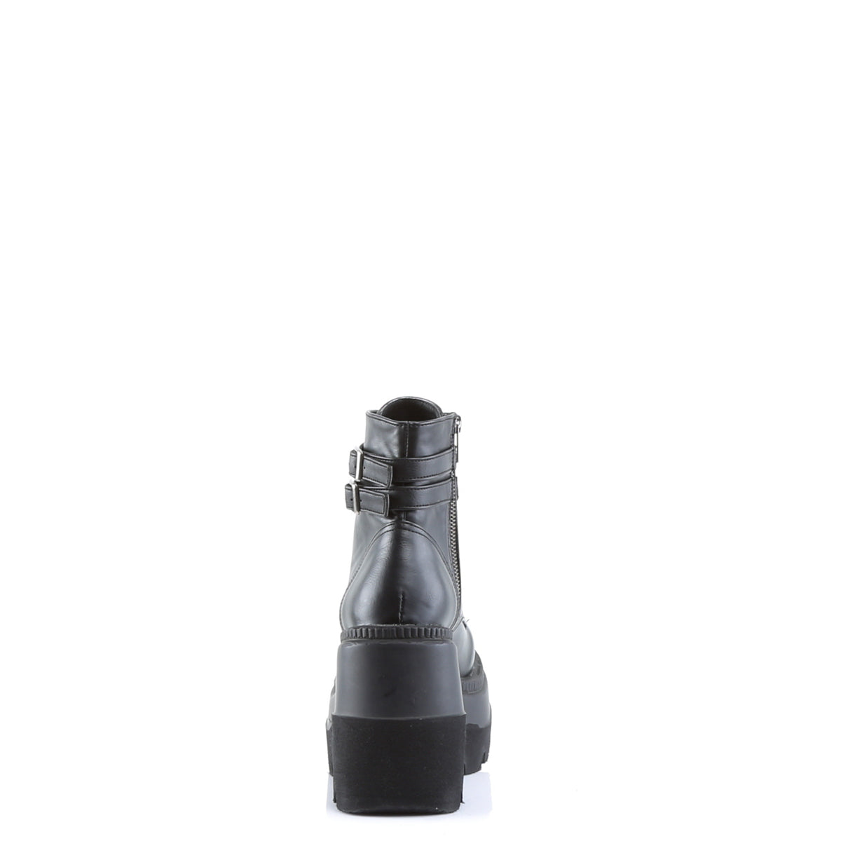 Demonia Cult Trusted - "Shaker-52" Boots - Black Vegan Leather