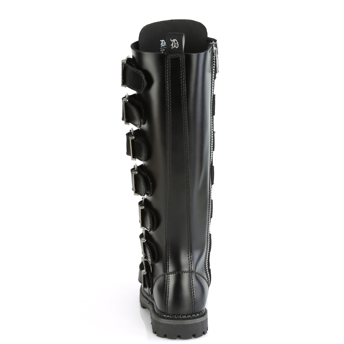 Demonia Cult Best Price - "Riot-21MP" Boots - Black Leather