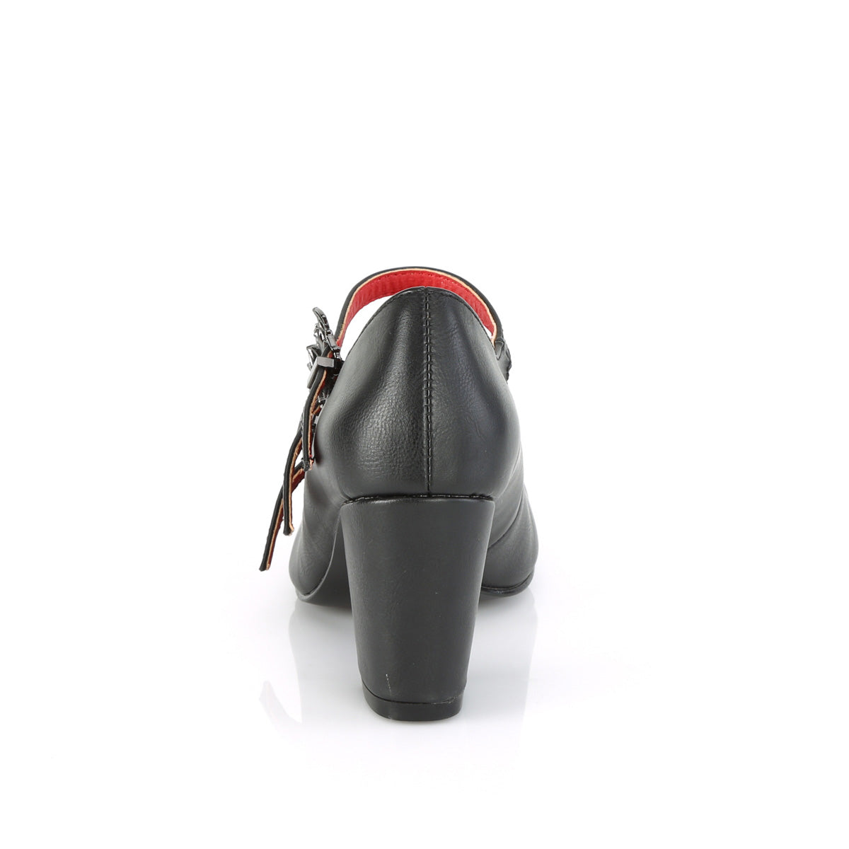 Demonia Cult Exclusive - "Vivika-38" Pumps - Black Vegan Leather