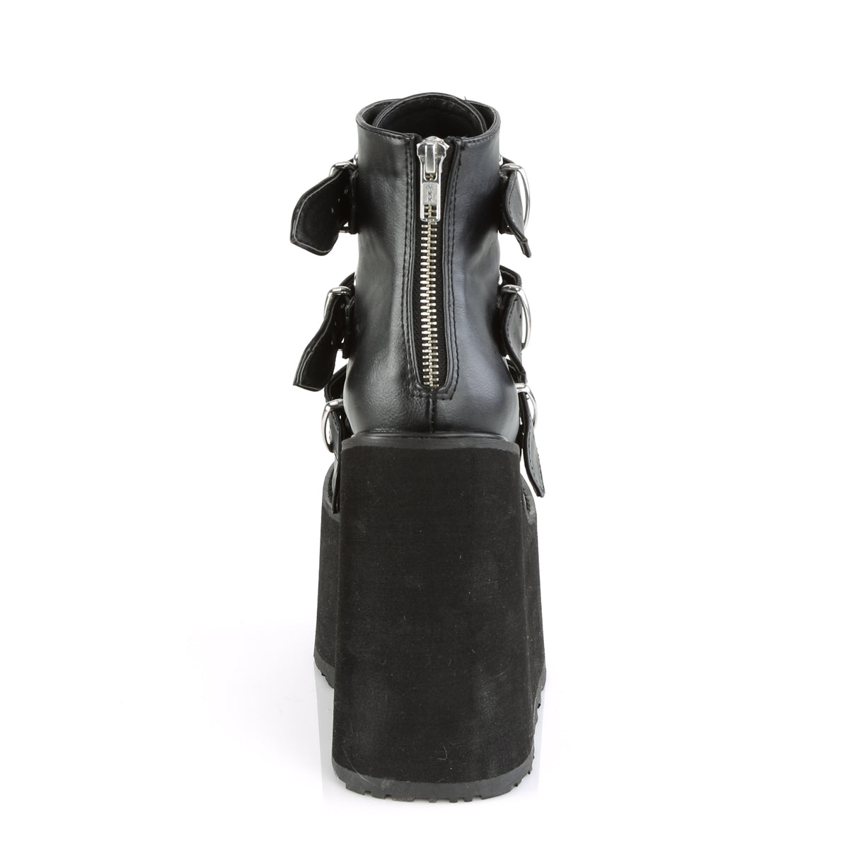 Demonia Cult Premium - "Swing-105" Boots - Black Vegan Leather