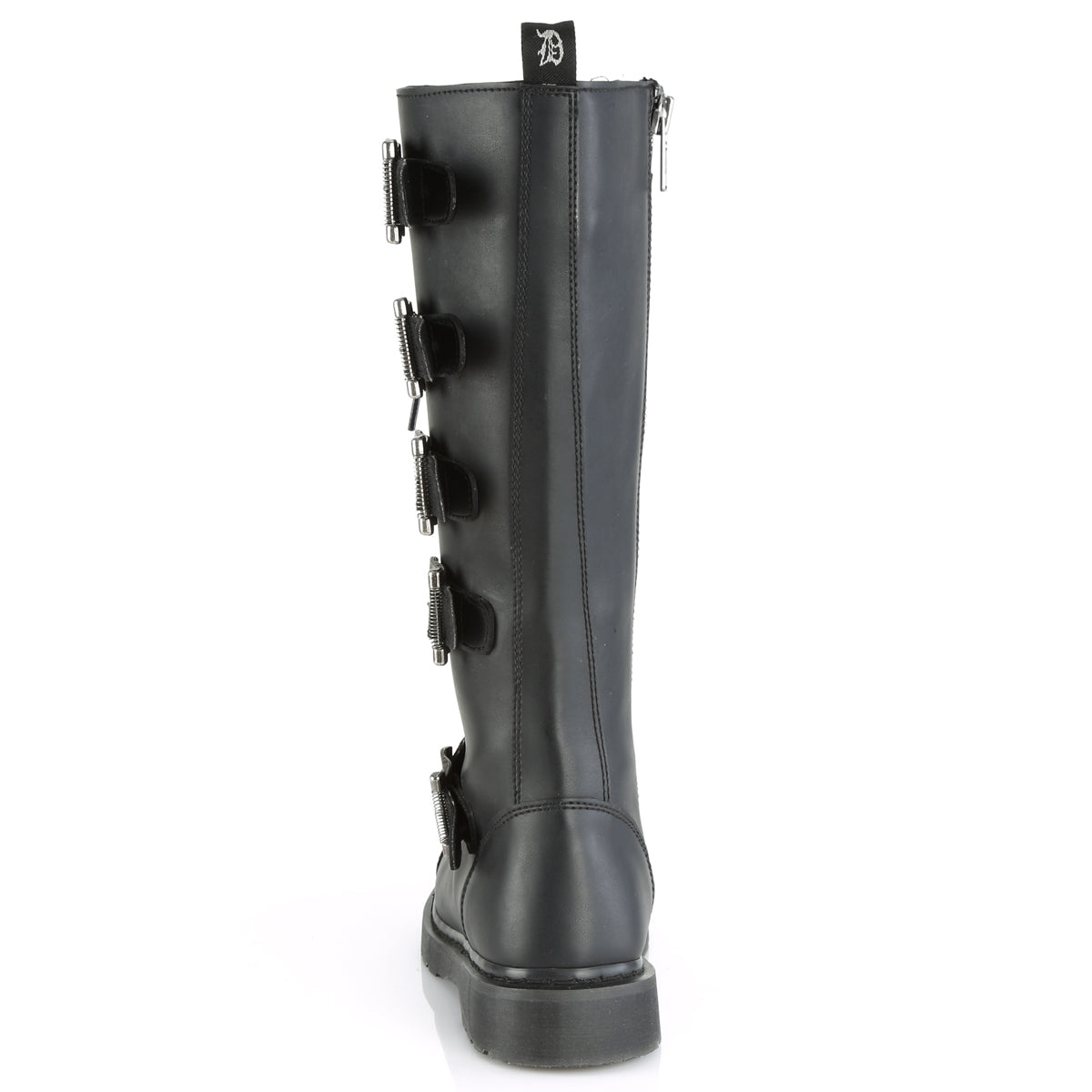 Demonia Cult Best Price - "Bolt-425" Boots - Black Vegan Leather