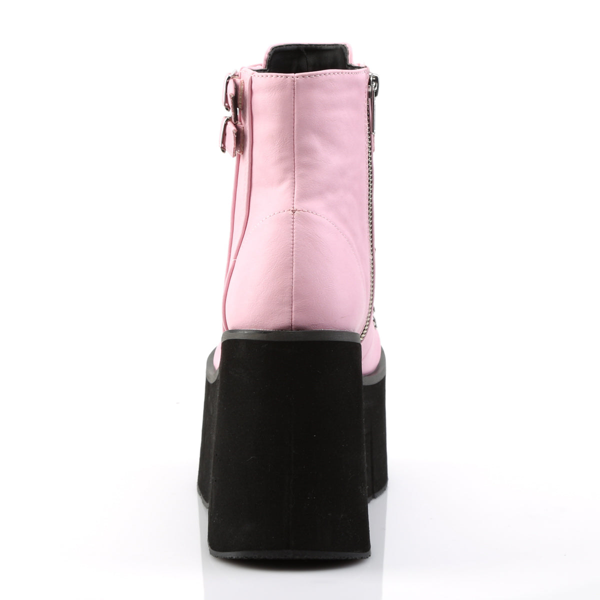 Demonia Cult New - "Kera-21" Boots - Baby Pink Vegan Leather