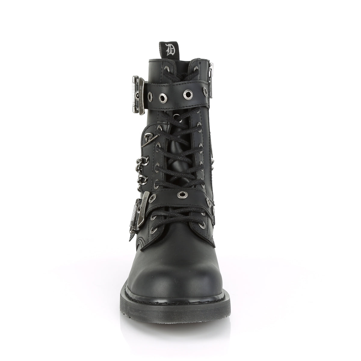Demonia Cult Top Pick - "Bolt-250" Boots - Black Vegan Leather