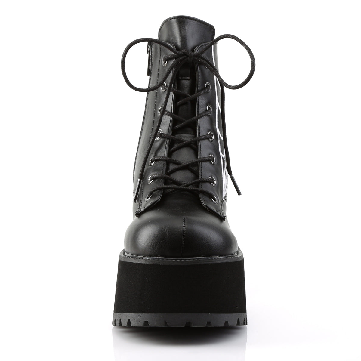 Demonia Cult Best Price - "Ranger-105" Boots - Black Vegan Leather