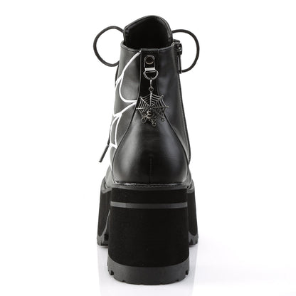 Demonia Cult Best Price - "Ranger-105" Boots - Black Vegan Leather