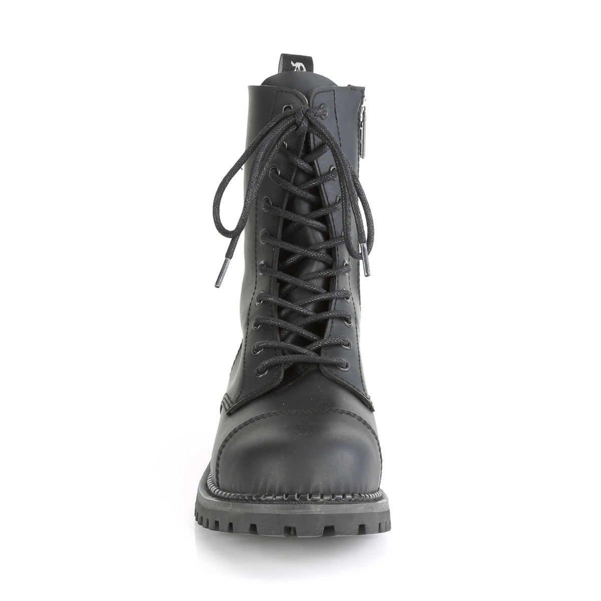 Demonia Cult Top Pick - "Riot-10" Boots - Black Vegan Leather