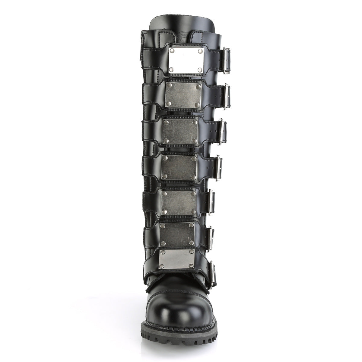Demonia Cult Best Price - "Riot-21MP" Boots - Black Leather