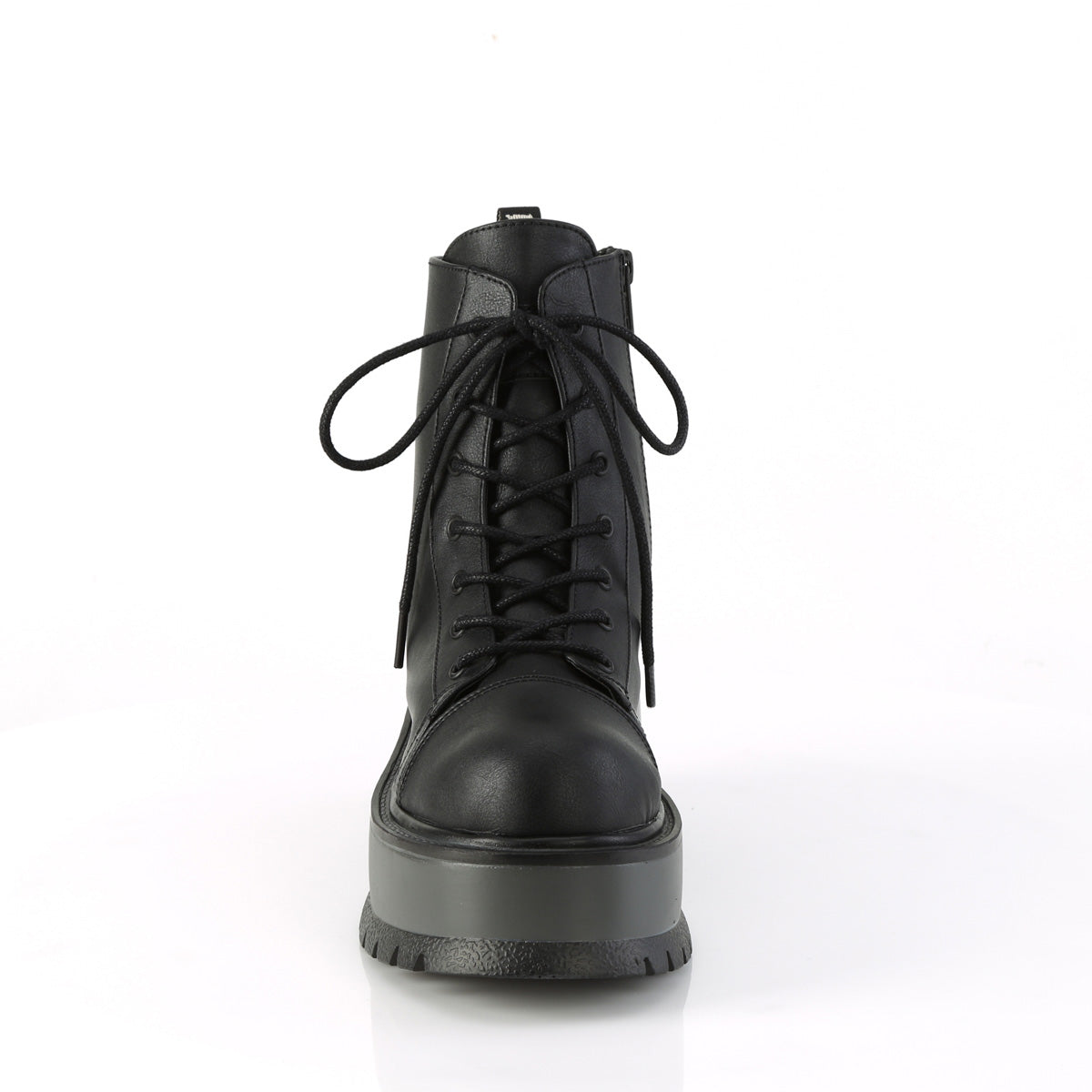 Demonia Cult Discount - "Slacker-55" Boots - Black Vegan Leather