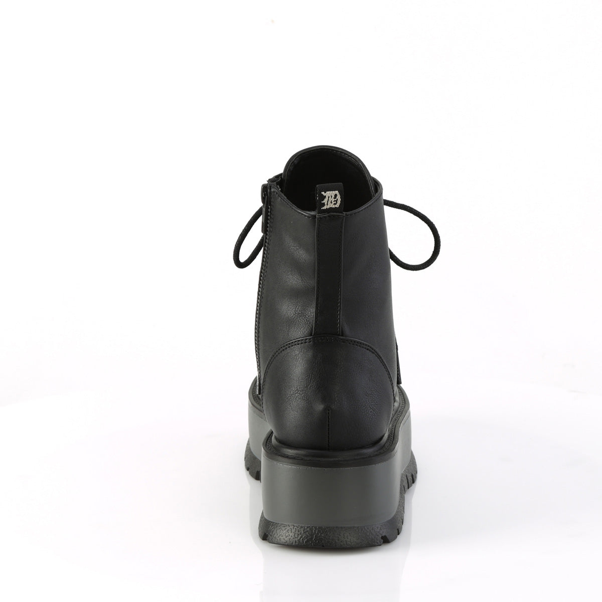 Demonia Cult Discount - "Slacker-55" Boots - Black Vegan Leather