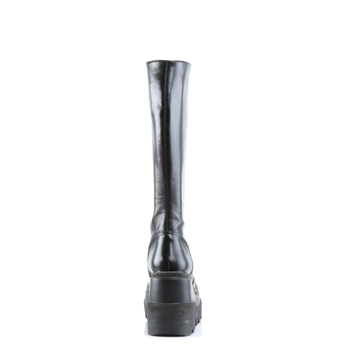 Demonia Cult Discount - "Shaker-100" Boots - Black Vegan Leather