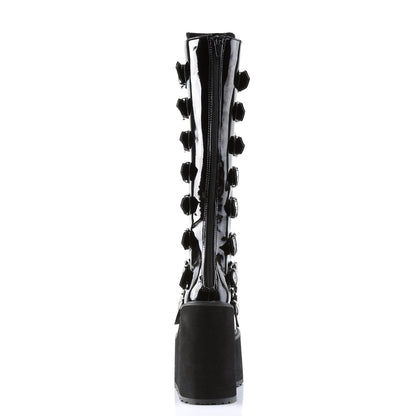Demonia Cult Customer Favorite - "Swing-815" Boots - Black Patent