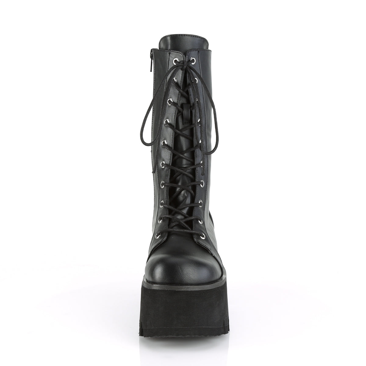 Demonia Cult Classic - "Ashes-105" Boots - Black Vegan Leather