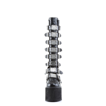Demonia Cult Hot Sale - "Swing-815" Boots - Black Vegan Leather