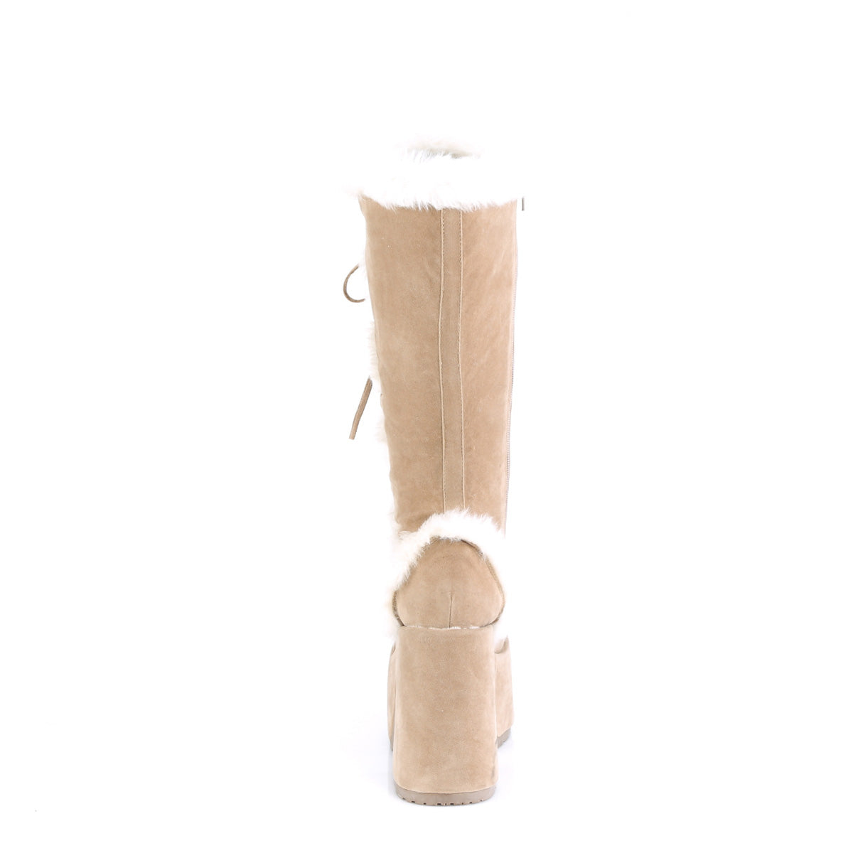 Demonia Cult Classic - "Camel-311" Boots - Camel Vegan Suede