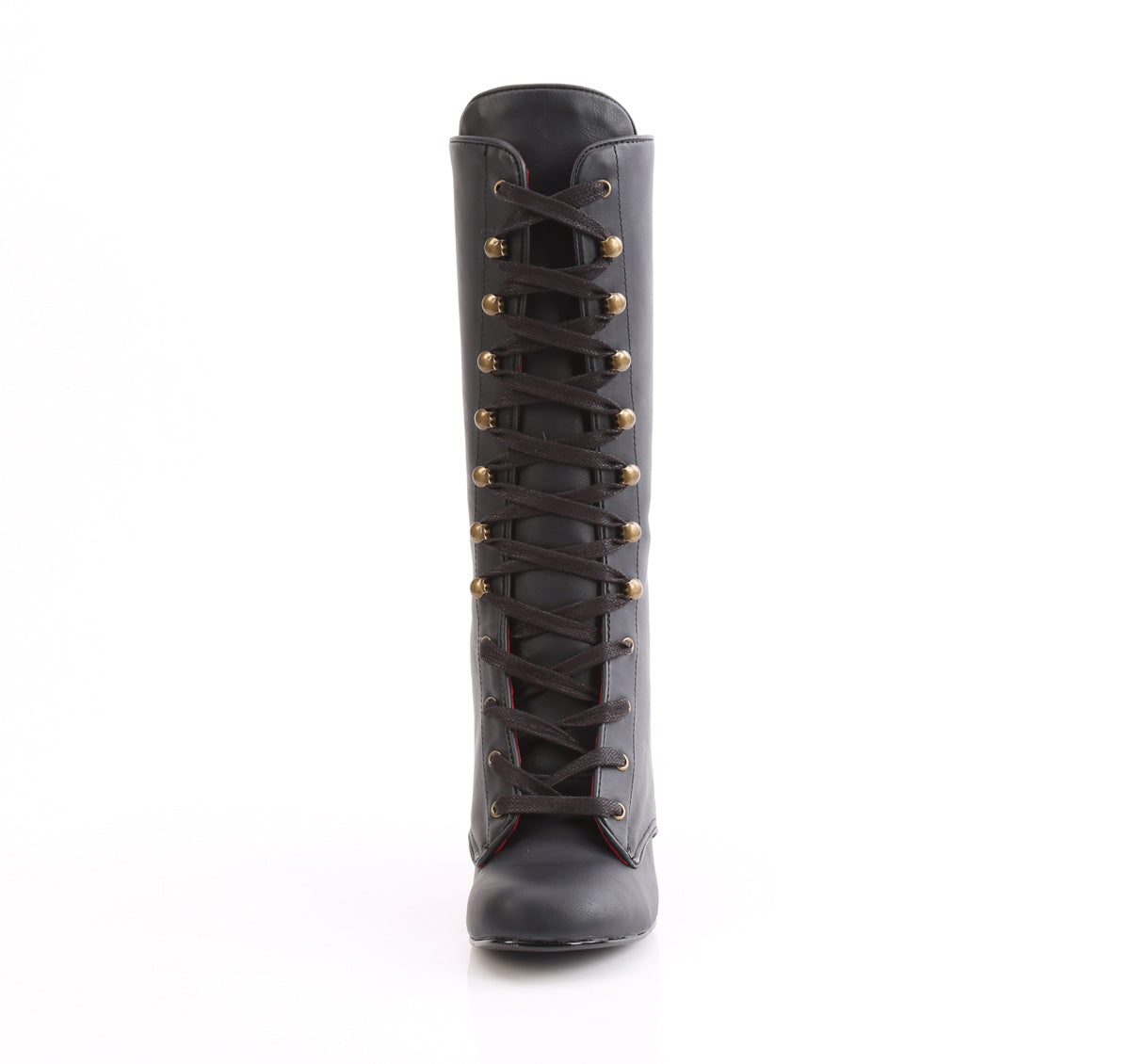 Demonia Cult Customer Favorite - "Vivika-205" Boots - Black Vegan Leather