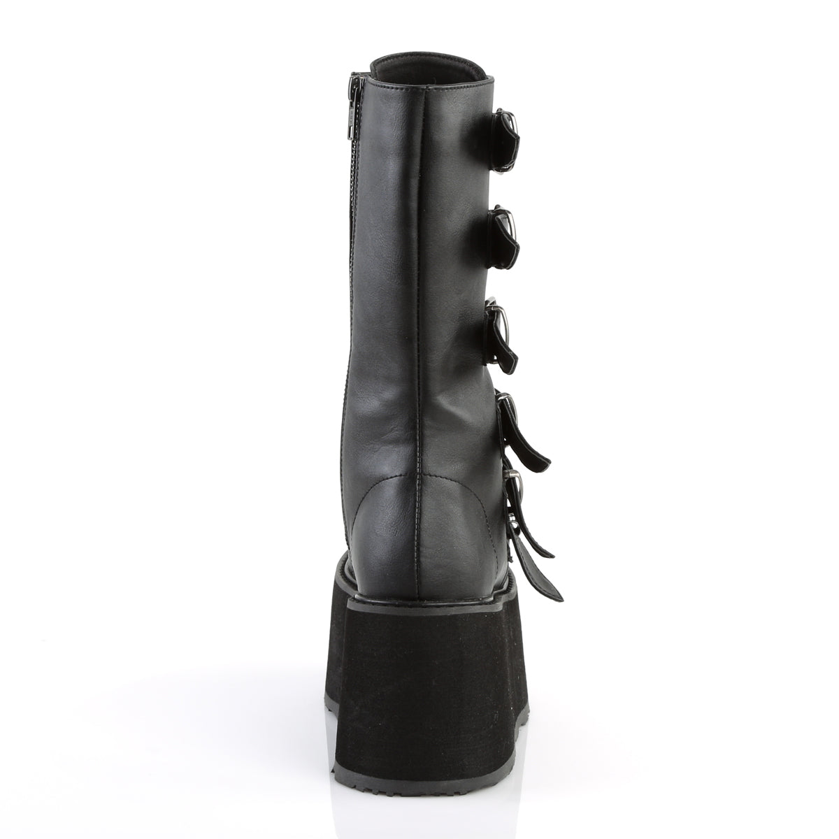 Demonia Cult Trusted - "Damned-225" Boots - Black Vegan Leather