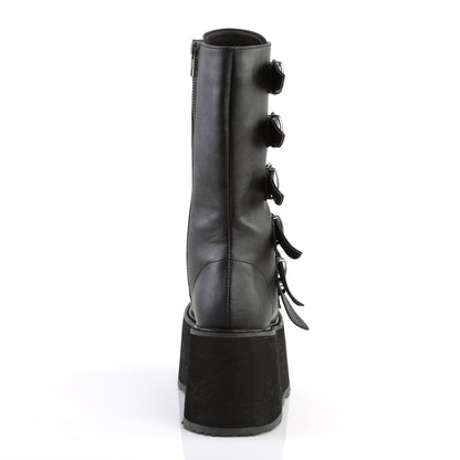 Demonia Cult Trusted - "Damned-225" Boots - Black Vegan Leather