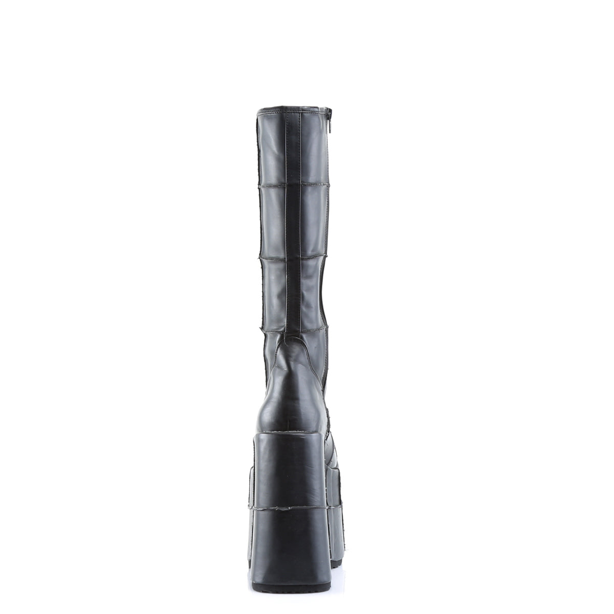 Demonia Cult Hot Sale - "Stack-301" Boots - Black Vegan Leather