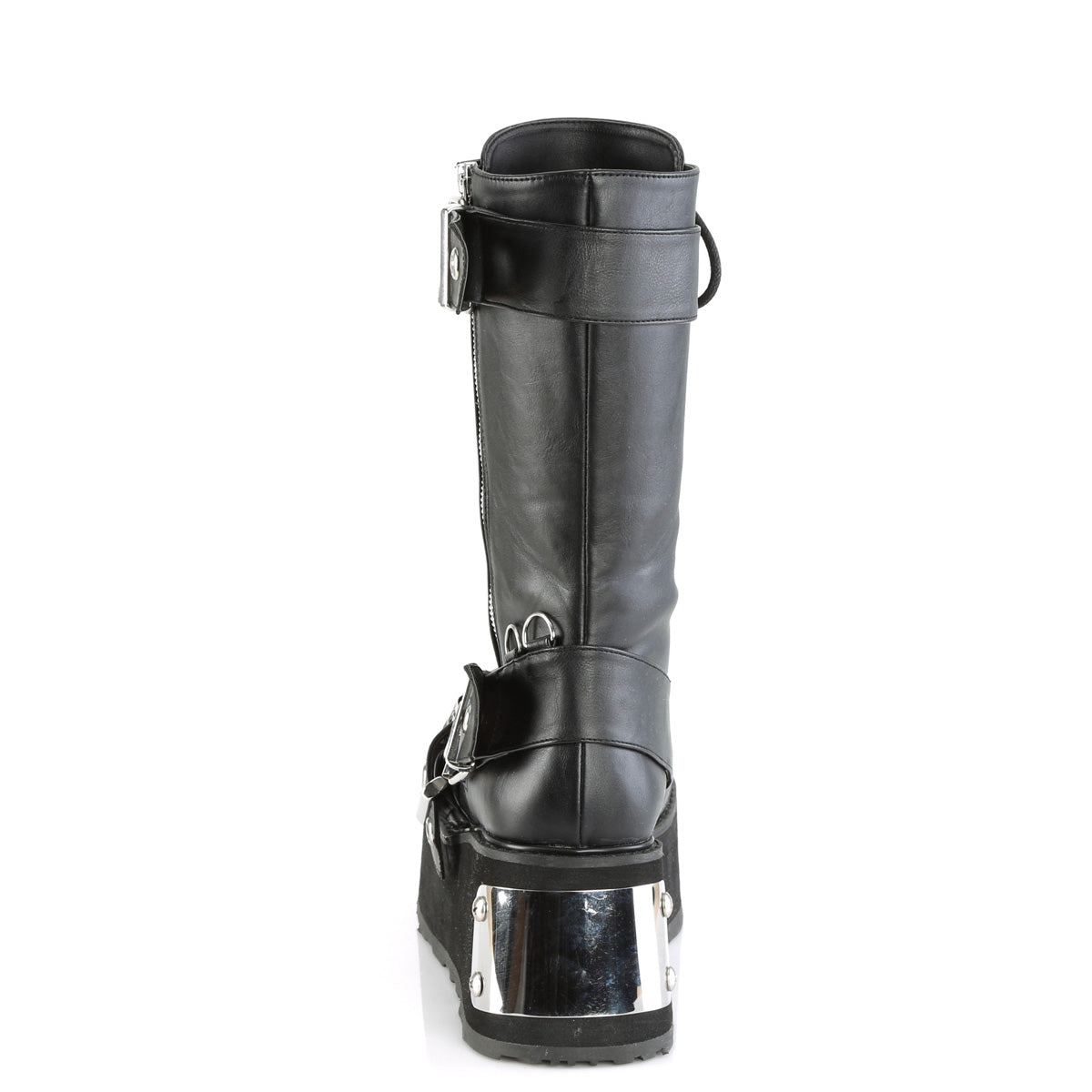 Demonia Cult Premium - "Trashville-250" Boots - Black Vegan Leather