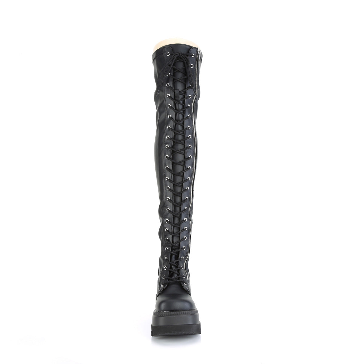 Demonia Cult Best Seller - "Shaker-374" Boots - Black Str. Vegan Leather