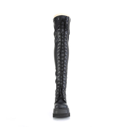 Demonia Cult Best Seller - "Shaker-374" Boots - Black Str. Vegan Leather