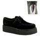 Black Vegan Suede