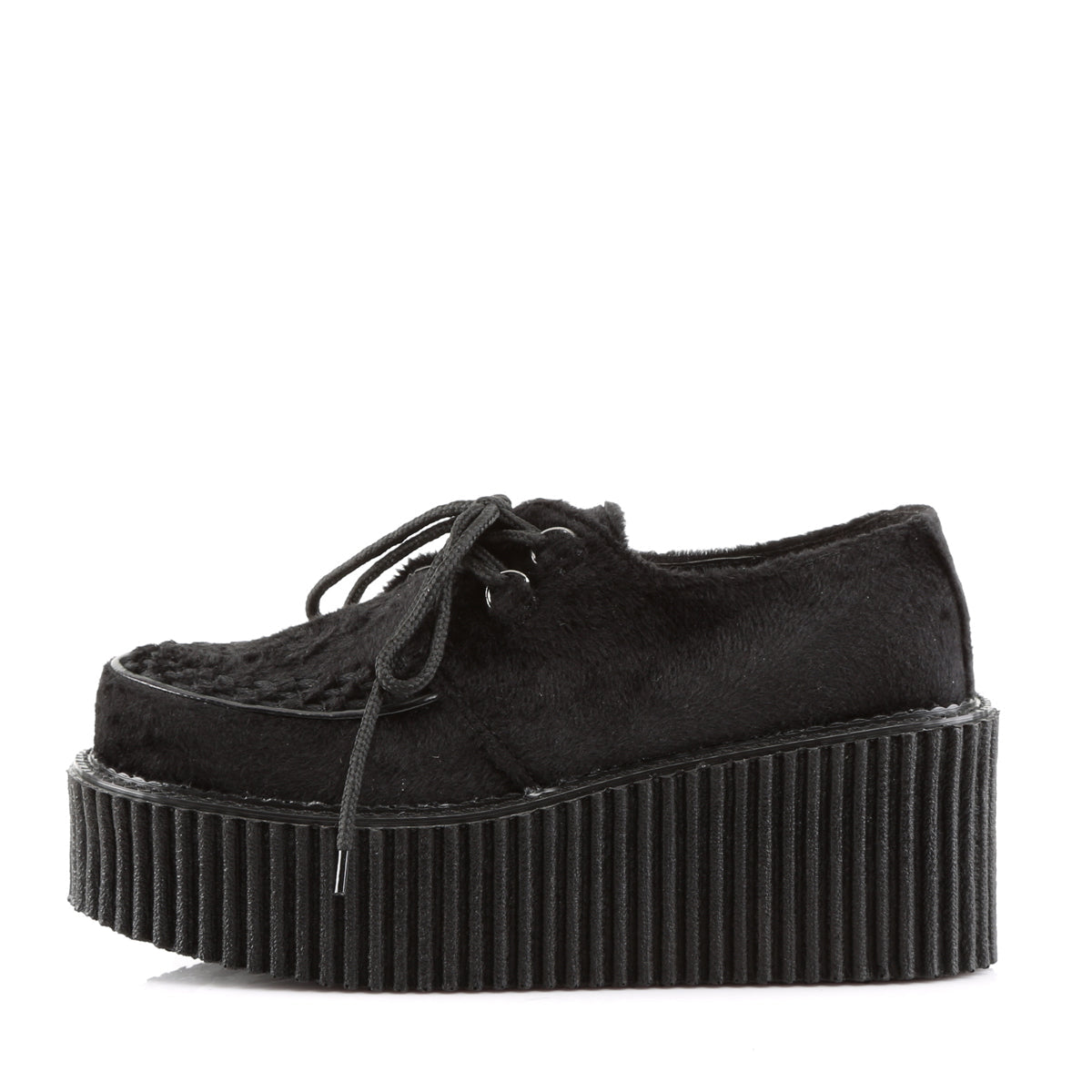 Demonia Cult Deals - "Creeper-202" Creepers - Black Fur