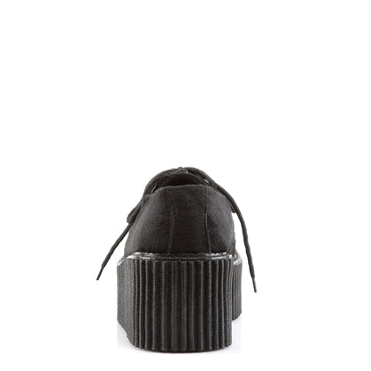 Demonia Cult Deals - "Creeper-202" Creepers - Black Fur