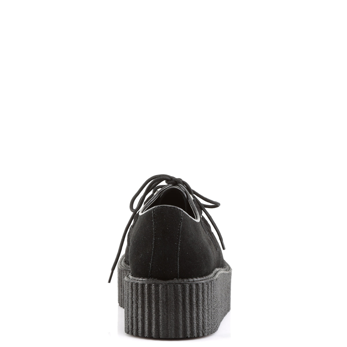 Demonia Cult Best Seller - "Creeper-402S" Creepers - Black Suede