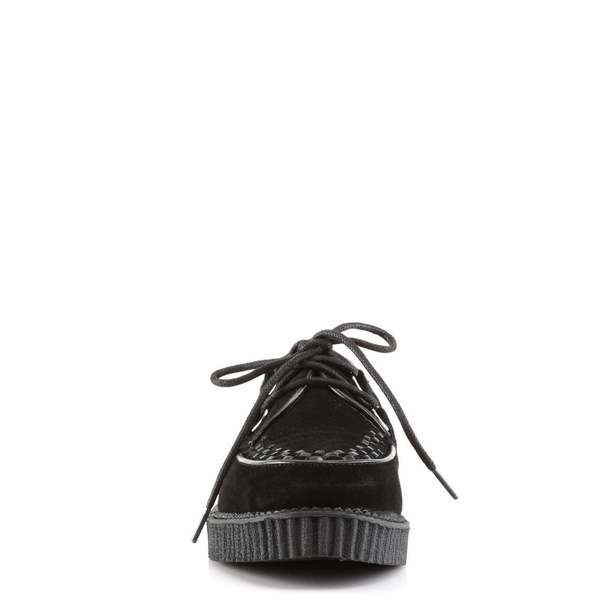 Demonia Cult Deals - "Creeper-602S" Creepers - Black Suede