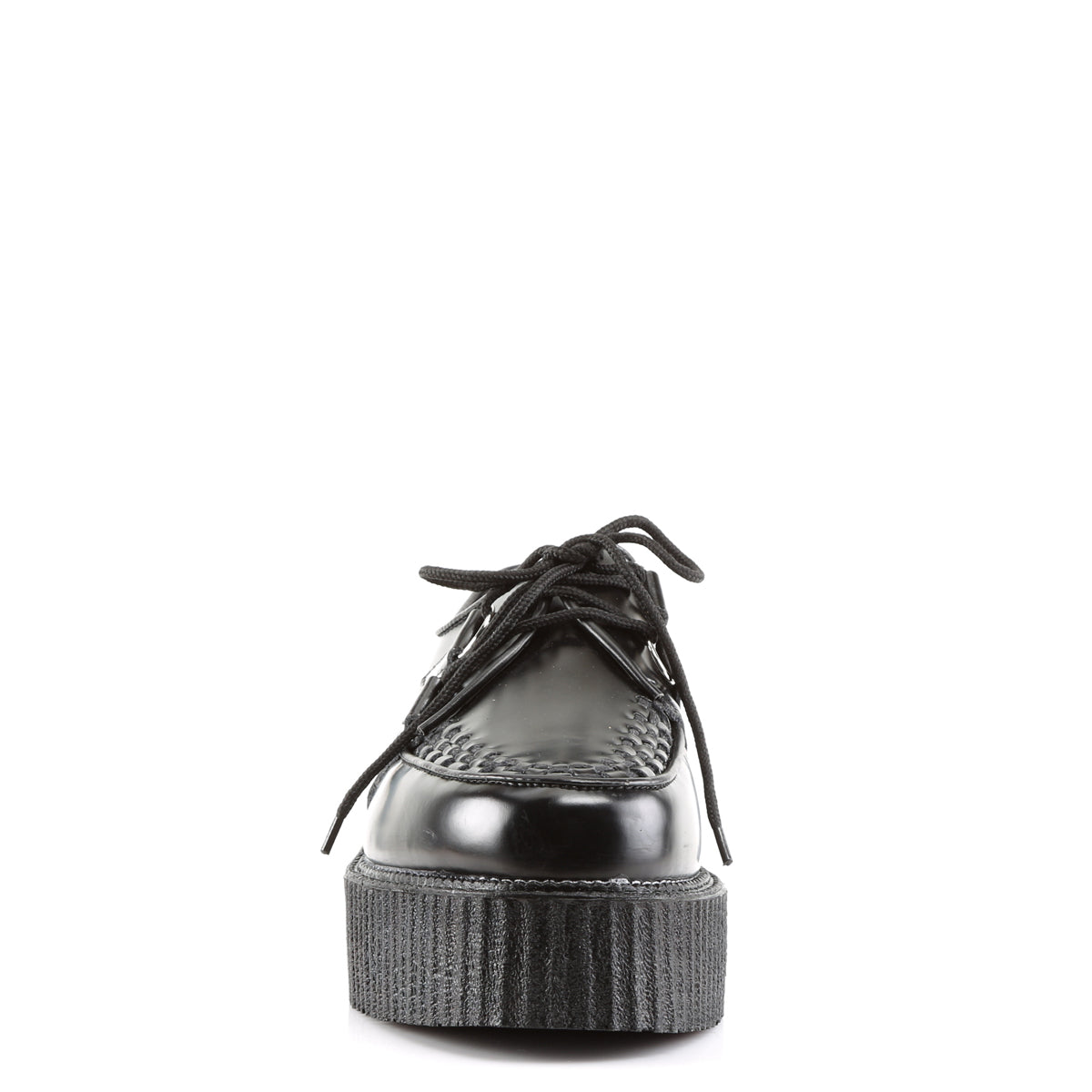 Demonia Cult Classic - "Creeper-402" Creepers - Black Leather