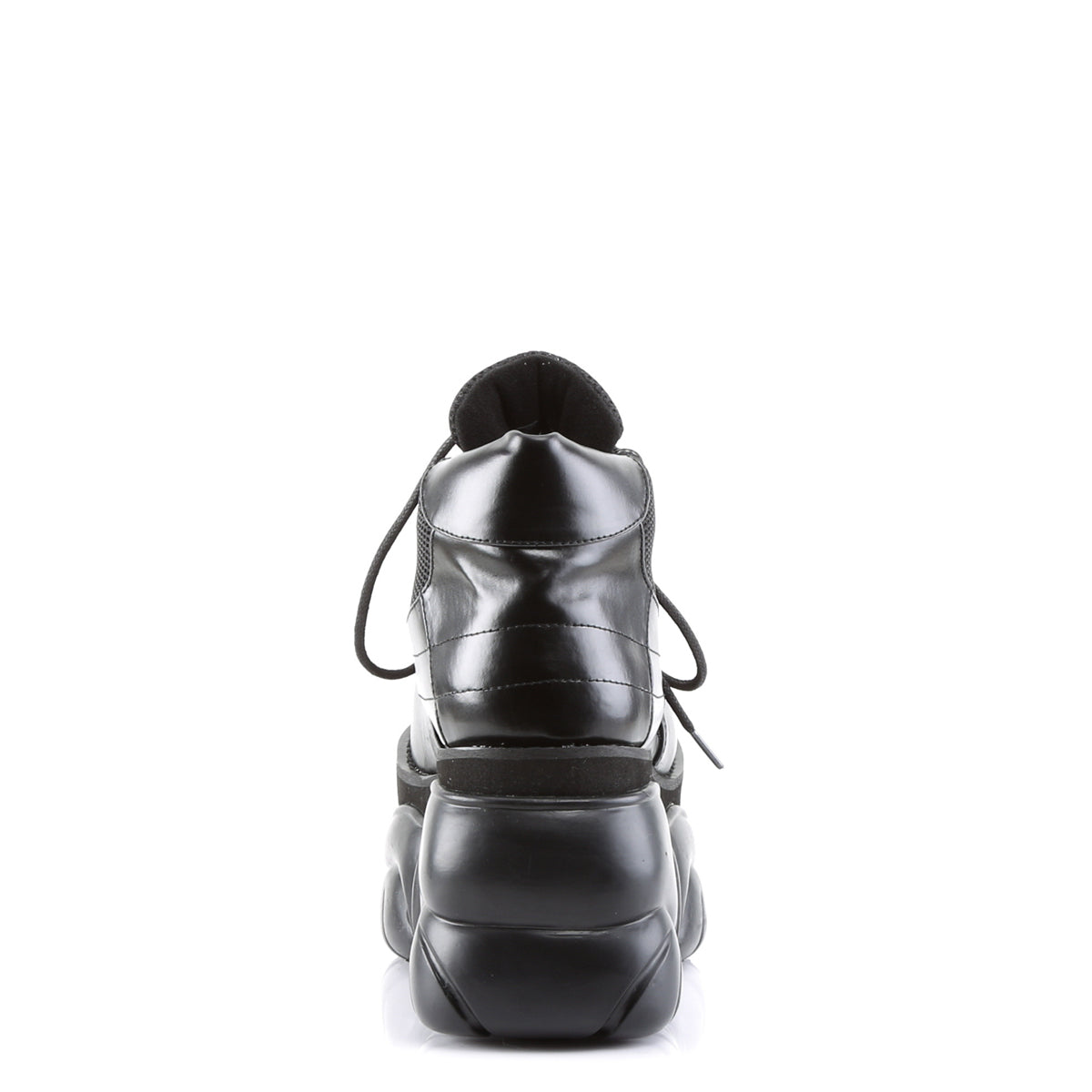 Demonia Cult Hot Sale - "Boxer-01" Platforms - Black Vegan Leather