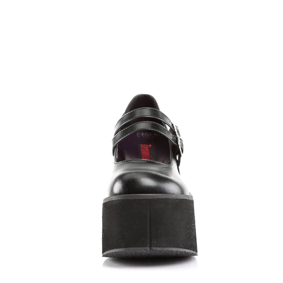 Demonia Cult Deals - "Kera-08" Platforms - Black Vegan Leather