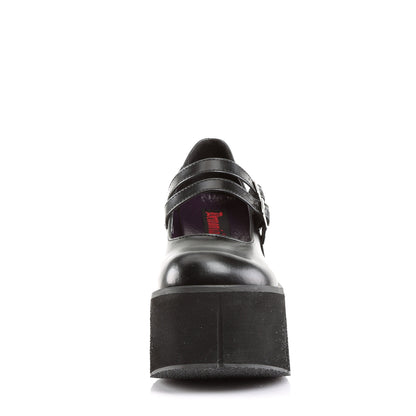 Demonia Cult Deals - "Kera-08" Platforms - Black Vegan Leather