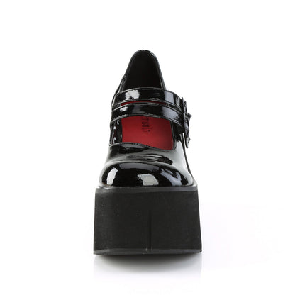 Demonia Cult New - "Kera-08" Platforms - Black Patent