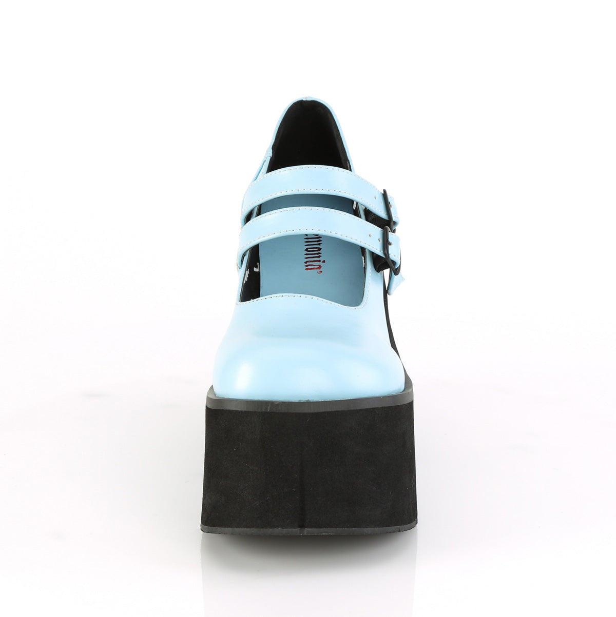 Demonia Cult Top Pick - "Kera-08" Platforms - Baby Blue Vegan Leather