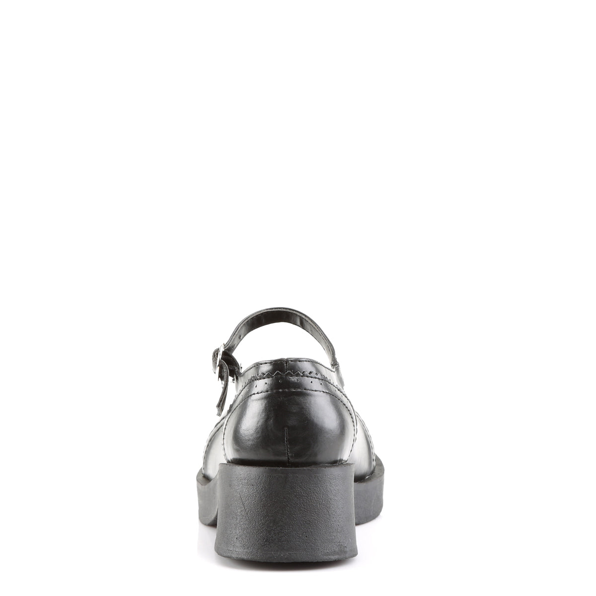 Demonia Cult Best Seller - "Crux-07" Platforms - Black Vegan Leather
