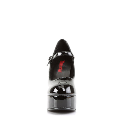 Demonia Cult Best Seller - "Dolly-50" Platforms - Black Patent