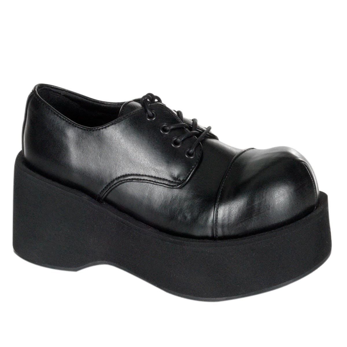Demonia Cult Hot Sale - "Dank-101" Platforms - Black Vegan Leather