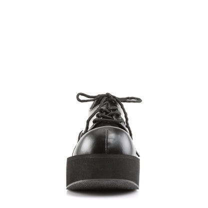 Demonia Cult Hot Sale - "Dank-101" Platforms - Black Vegan Leather