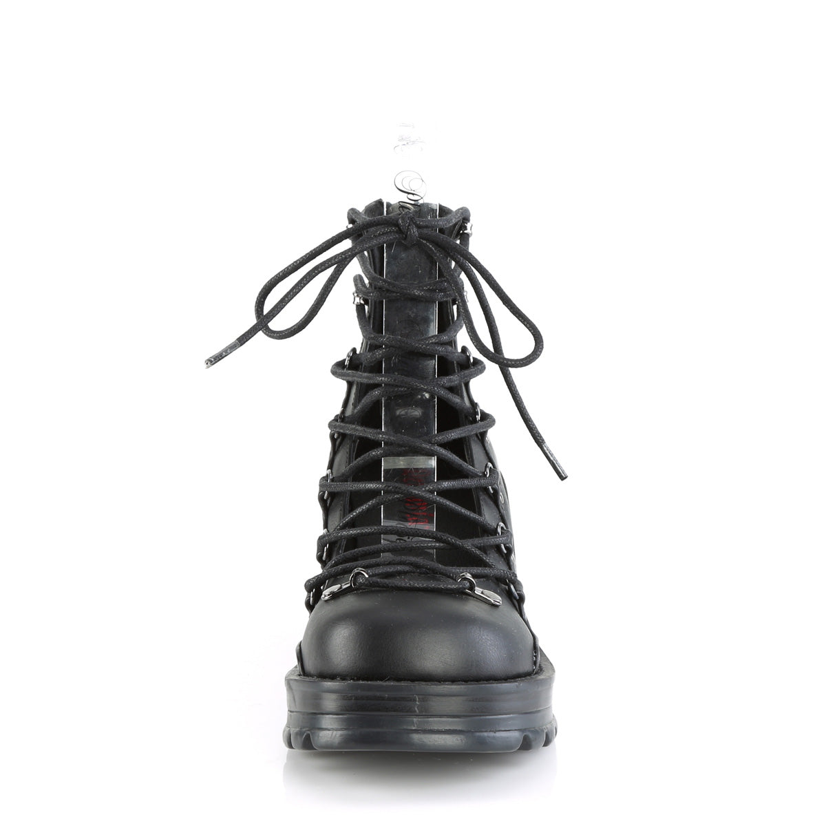 Demonia Cult Value - "Bratty-32" Sandals - Black Vegan Leather