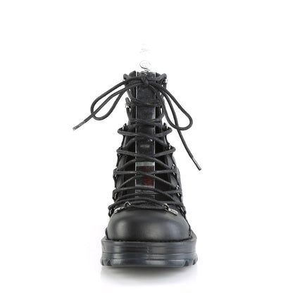 Demonia Cult Value - "Bratty-32" Sandals - Black Vegan Leather