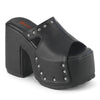 Black Vegan Leather