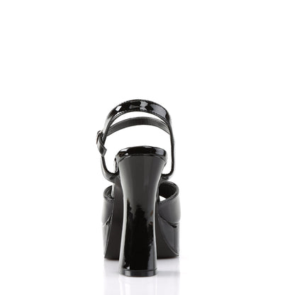Demonia Cult Best Price - "Dolly-09" Sandals - Black Patent