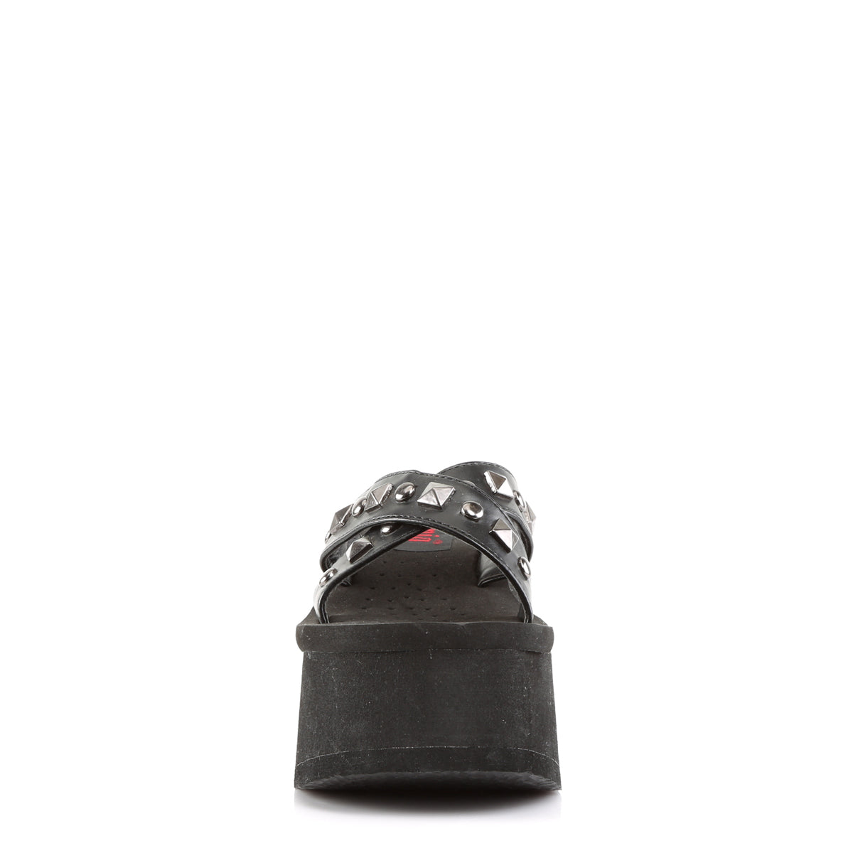 Demonia Cult Value - "Funn-29" Sandals - Black Vegan Leather