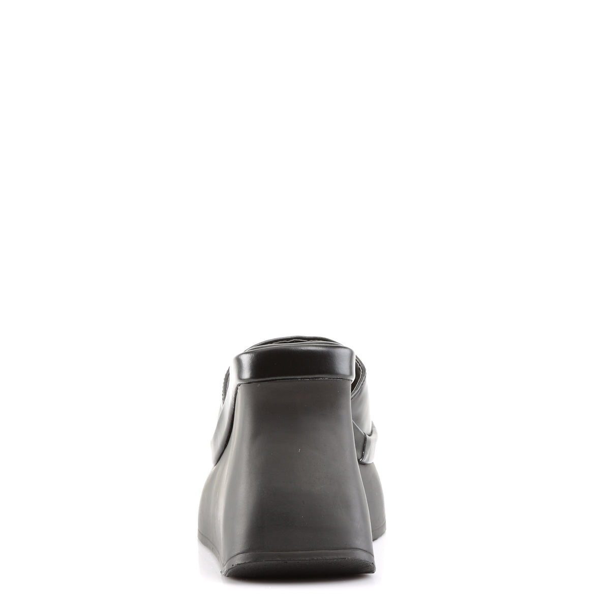 Demonia Cult Discount - "Pace-01" Sandals - Black Vegan Leather