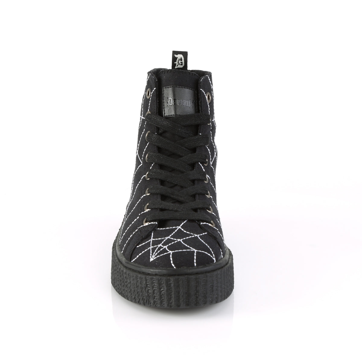 Demonia Cult New - "Sneeker-250" Sneakers - Black Canvas