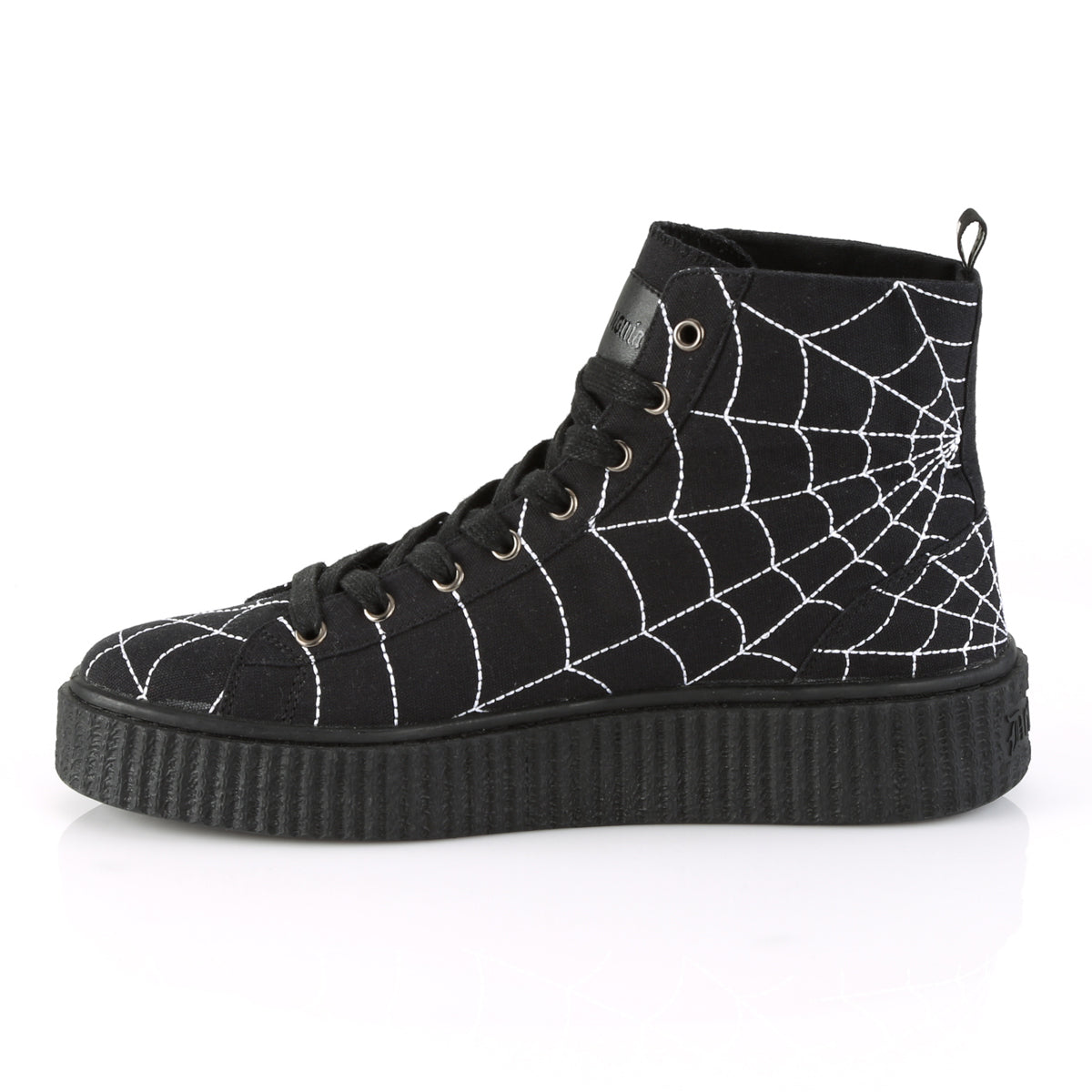 Demonia Cult New - "Sneeker-250" Sneakers - Black Canvas