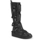 Black Vegan Leather-Canvas