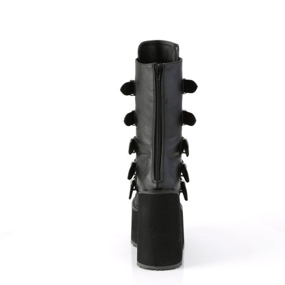 Demonia Cult Recommended - "Swing-230" Boots - Black Vegan Leather